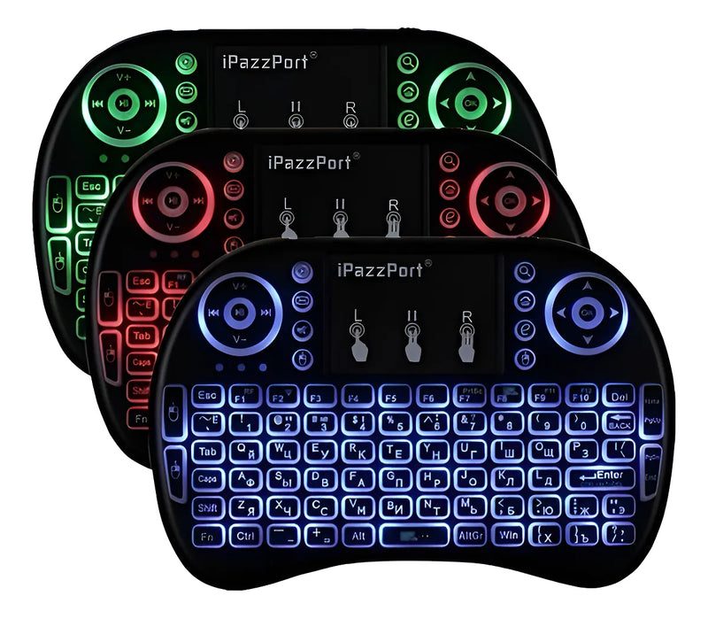 Mini teclado de control Wifi con panel táctil LED