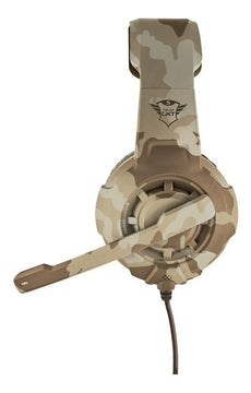 Auriculares gamer Trust GXT Radius GXT 310 desert camo