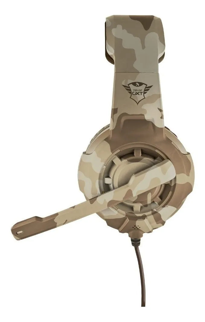 Auriculares gamer Trust GXT Radius GXT 310 desert camo