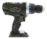 Taladro percutor atornillador inalámbrico de 13mm Bauker CD180JN-2P 18V + accesorios