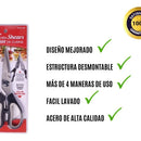 Tijeras De Cocina Tijeras Chef Acero Inoxidable Multiusos Negro