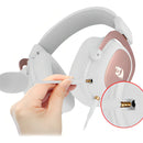 Auriculares Gamer Redragon Zeus H510w White Color Blanco