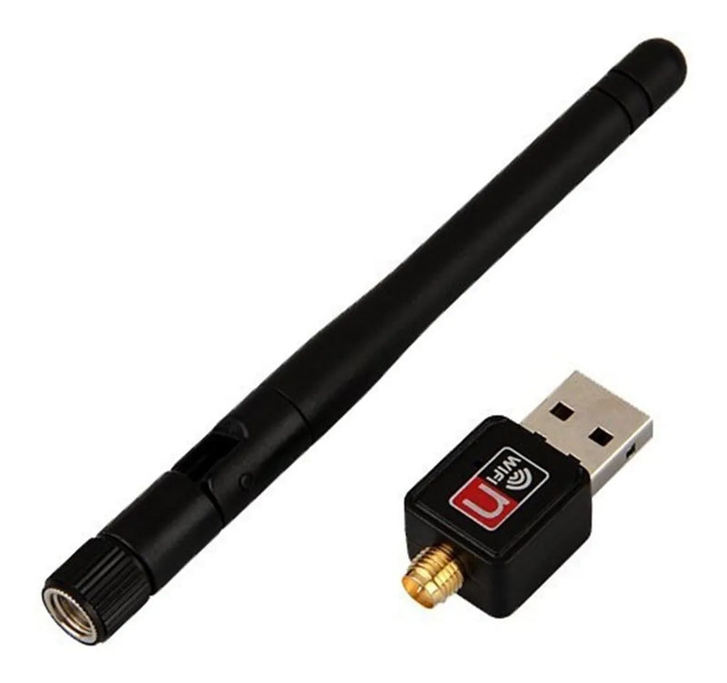 Adaptador Receptor Wifi Usb Inalambrico 150 Mbps Con Antena