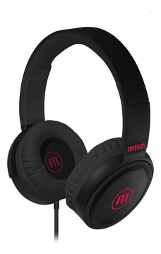 Maxell Audifono Hp-b52 C/microf Blk/red Diadema Color Rojo