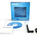 Adaptador Wi-fi Usb Alfa Network Awus036acs Ac600 - Antena E
