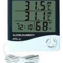 Ker Germany reloj termohigrometro digital sonda temperatura humedad Htc2 incluye calibración
