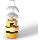 Tetero + Chupo Medela Calma Libre De Bpa Biberon Set 5oz Color Amarillo