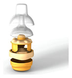 Tetero + Chupo Medela Calma Libre De Bpa Biberon Set 5oz Color Amarillo