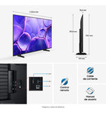 Televisor Samsung Smart 55 Crystal 4k U8000f 2025