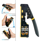 Ponchadora Crimpeadora Pinza Rj45 Rj11 Utp Cat 5/6 Pelacable
