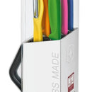 Bloque De Cuchillos Victorinox, 6 Piezas 6.7127.6l14 Color Blanco
