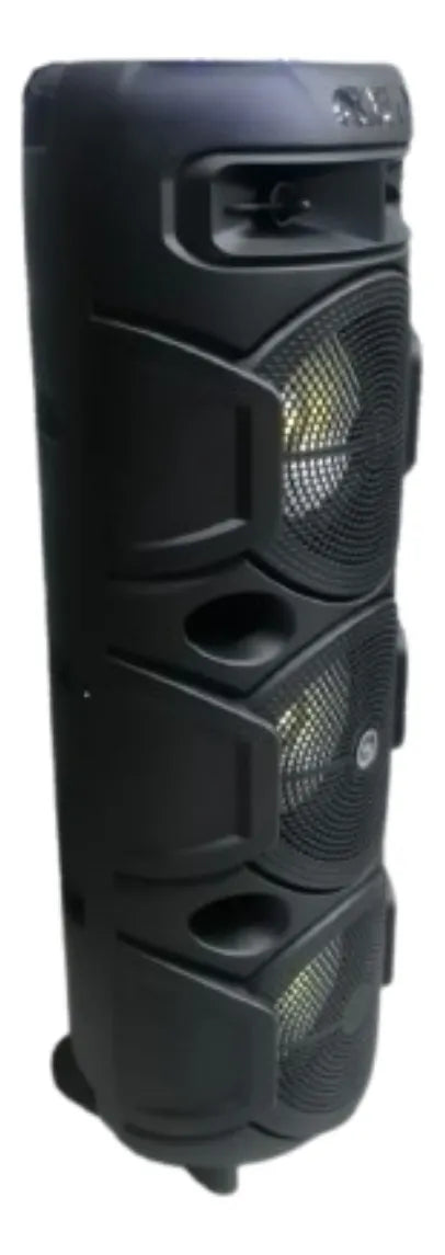 Parlante Torre De Sonido Sonivox Vs-ss305, 3 Bajos De 8 Pulg Negro