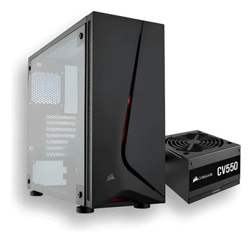 Caja Atx Corsair Spec 05 + Fuente 550w 80p Bronze Negro