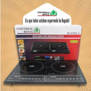 Estufa De Inducción 2 Puestos Digital Universal Royal Ei03-2 Negro