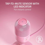 Micrófono Razer Seiren V3 Mini Ultra Compacto Usb Color Rosa