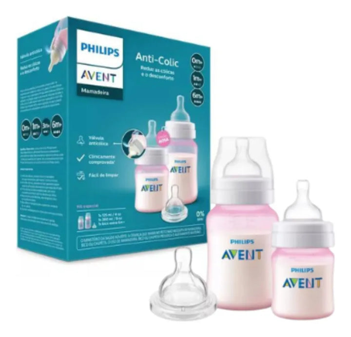 Set Rosa Anticólicos Avent - Avent - Scy119/14 0
