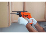Taladro Percutor 1/2'' 550w 2800rpm Black+decker Hd555-b3 Naranja 60 Hz
