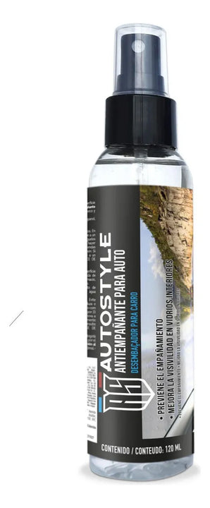 Antiempañante De Vidrios X 120 Ml Autostyle