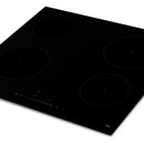 Estufa De Empotrar Vitrocerámica 60 Cm Cuatro Puestos Negro