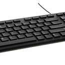 Teclado Dell KB216-BK-LTN QWERTY español latinoamérica color negro