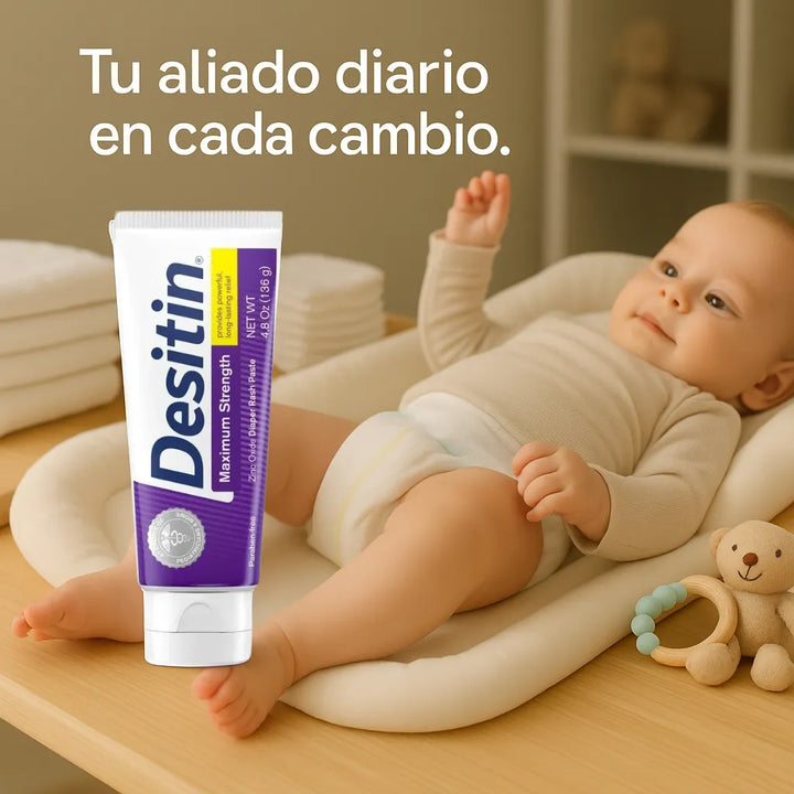 Desitin Morado Antipañalitis Bebe Crema Máxima Protección