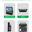 Tv Portatil Con Panel Solar Lamparas Led Bombillos Gd-8088