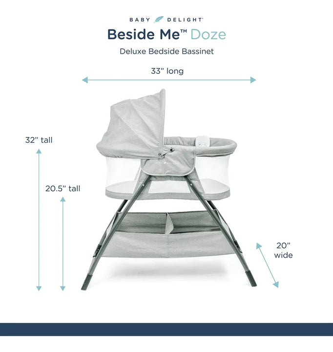 Baby Delight Beside Me Doze Deluxe - Moiss Para Beb, Mesita