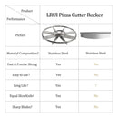 Cortador De Pizza Redondo De 16 Pulgadas