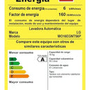 Lavadora Secadora Lg 2 En 1 Ai Dd 16kg/8kg Wd16egnts6p Gris Gris Oscuro