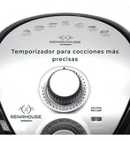 Air Fryer 4.5 L Negro 7 Modos Freidora Aire Hogar Renahouse