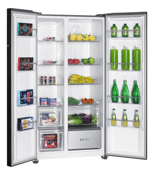 Nevecón Inverter No Frost 631 Litros Brutos Mabe Msl631lklss0 Color Plateado