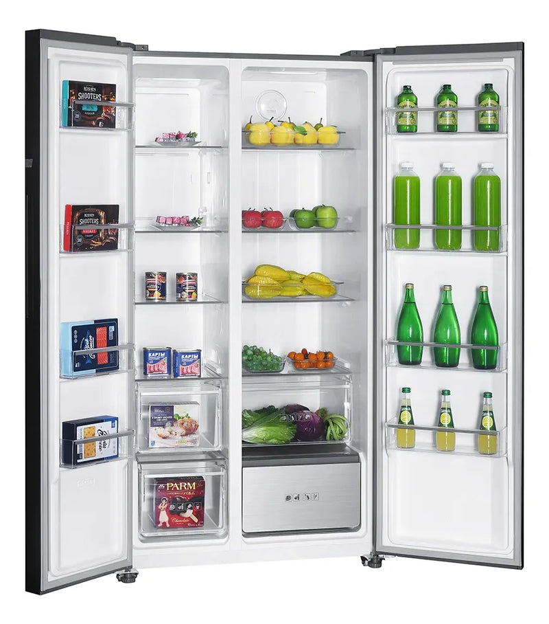 Nevecón Inverter No Frost 631 Litros Brutos Mabe Msl631lklss0 Color Plateado