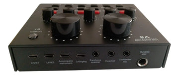 Tarjeta De Sonido V8 Profesional Para Streaming
