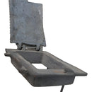 Puerta Para Estufa De Leña Pequeña 20cm X 17cm X 6cm Gris Oscuro