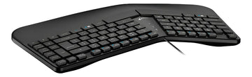 Teclado Genius Ergo Kb-700 Teclado Negro Idioma Español Latinoamérica