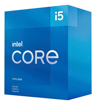 Procesador gamer Intel Core i5-11400F BX8070811400F de 6 núcleos y 4.4GHz de frecuencia