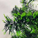 Arbol De Navidad Tipo Eco Punta Verde 210cm Incluye100luces. Verde Oscuro