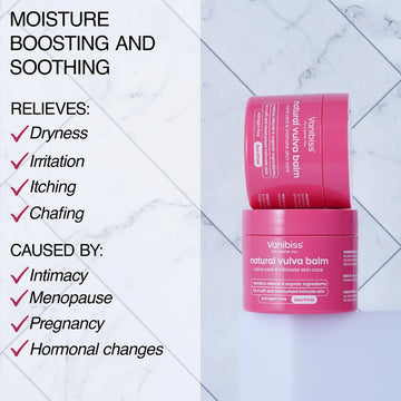 Vanibiss Natural Vulva Balm - Crema Vulva Y Crema Hidratante