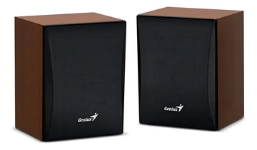 Parlantes Bluetooth Genius Sp- Hf380bt Usb Madera 3w