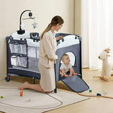 Cuna Colecho 4 En 1 Con Juguetes Y Música Para Bebé