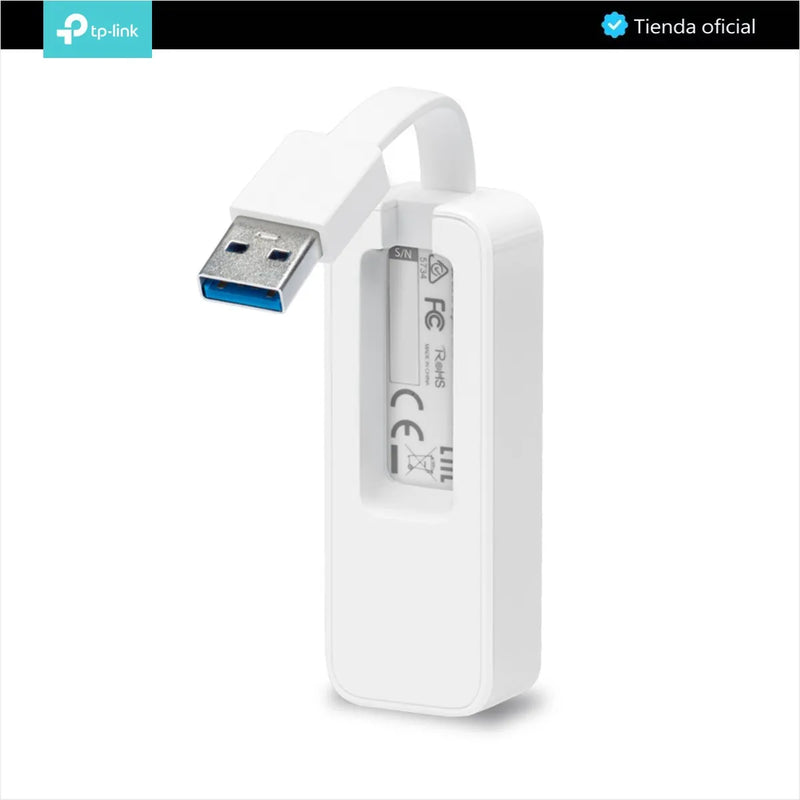 Tp-link, Adaptador De Red Usb 3.0 A Ethernet Gigabit, Ue300