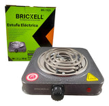 Estufa Eléctrica Mini Hornilla De 1 Puesto 5 Niveles Cocina Negro