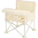 Silla Plegable Para Bebe Portatil Con Bandeja - Comedor Silla Bebe Beige