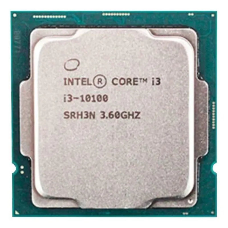 Procesador Intel Core i3-10100 BX8070110100 de 4 núcleos y 4.3GHz de frecuencia con gráfica integrada