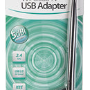 Adaptador Wifi Usb 2.0 Con Antena 270 Mbps 5dbi 802,11b/g/n