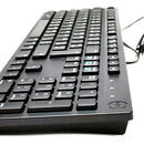 Teclado Dell KB216-BK-LTN QWERTY español color negro