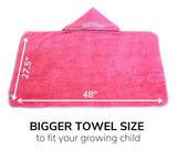 Toalla Para Ni&ntilde;as/beb&eacute;s, Princesa Con Capucha,