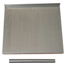 Tabla De Picar Alimentos Grande Acero Inoxidable 304 Lisa Plateado