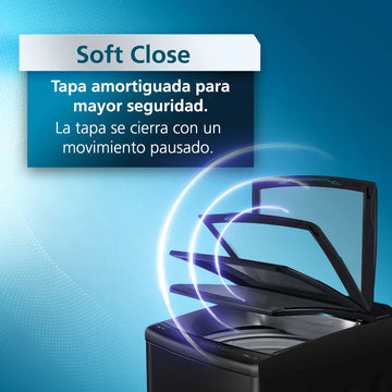 Lavadora Automática 9 Kg Carga Superior Mabe LMA9020WDGAB0 Diamond Gray