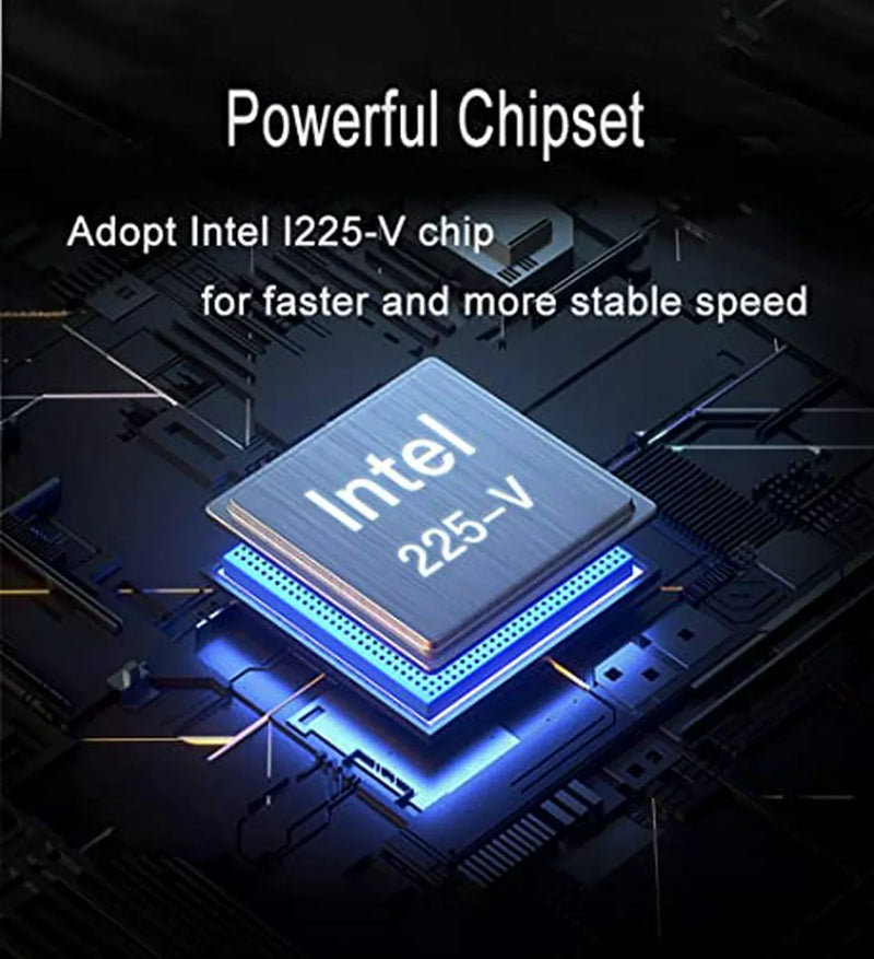 Adaptador De Red Pcie 2.5gbase-t Dual Windows 10/11
